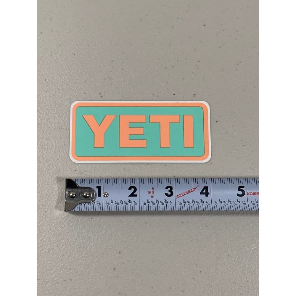 New Authentic Yeti Vinyl Sticker Decal